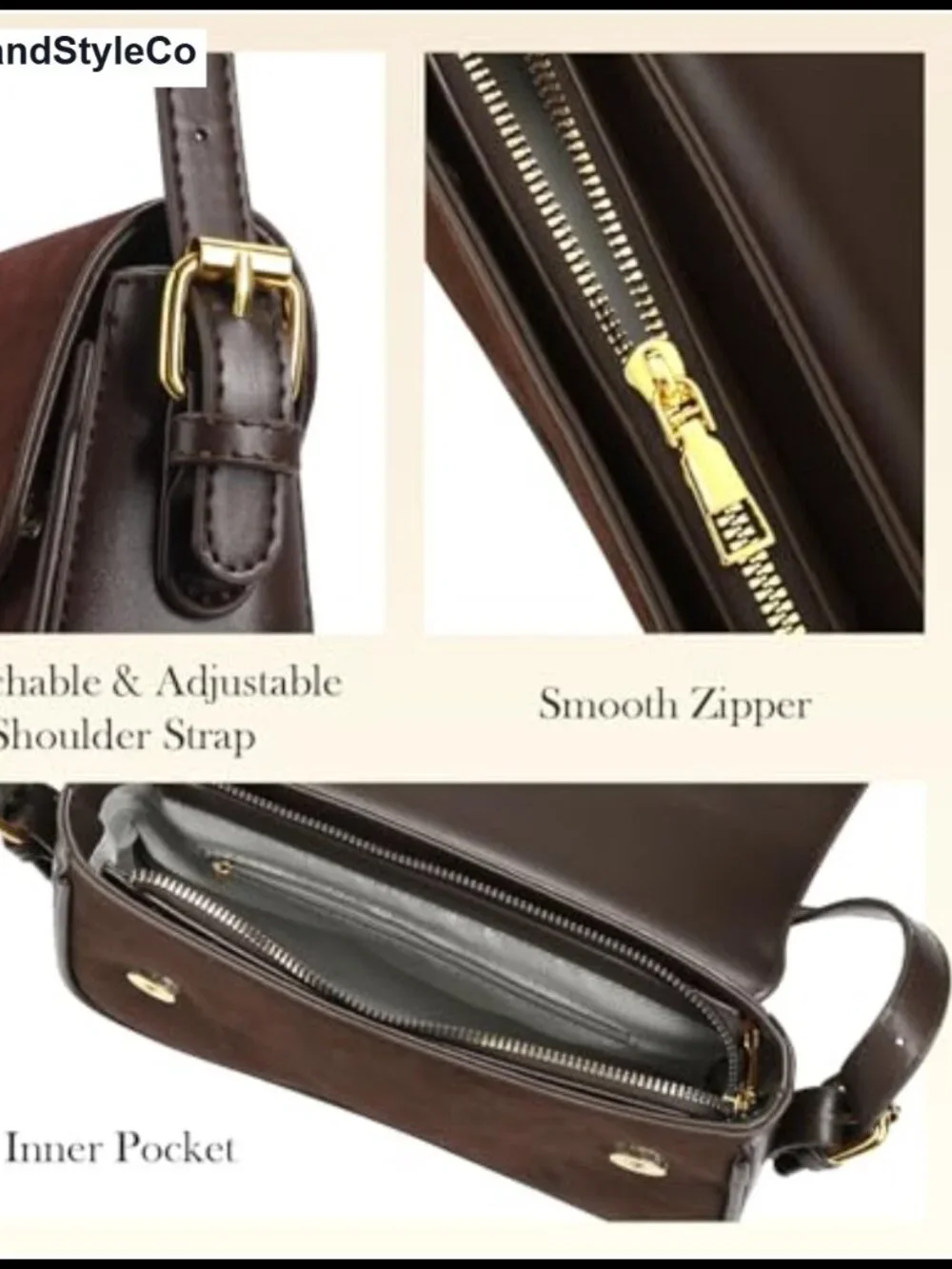 Suede Mini Hobo Shoulder Bag Women's Purse Crossbody